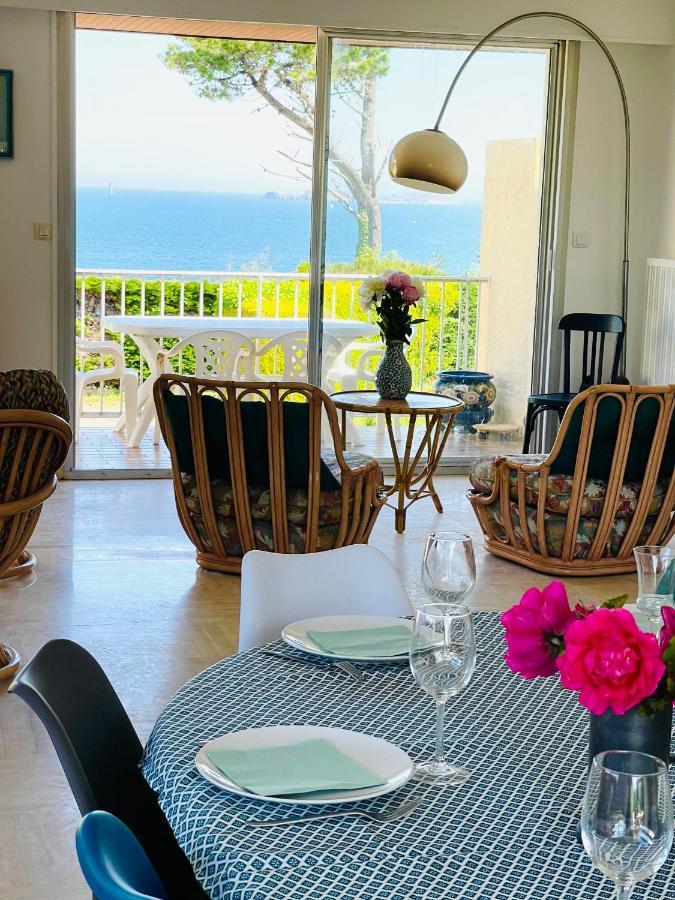 Villa Simone Vue Mer 2Min A Pied De La Plage Сен-Люнер Экстерьер фото