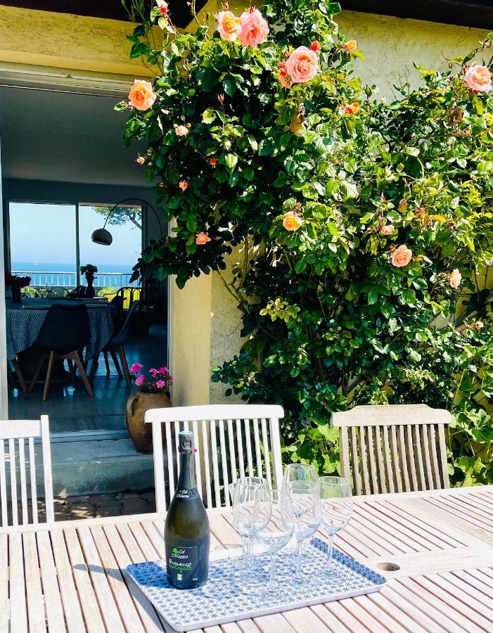 Villa Simone Vue Mer 2Min A Pied De La Plage Сен-Люнер Экстерьер фото